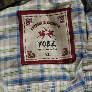 Korean Boxy Fit Checks Shirt