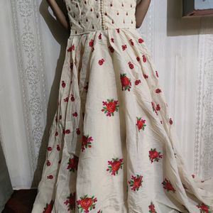 Beautiful Floral Gown