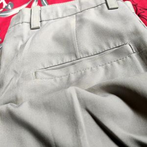 Silver Stitched Bells Pant | Size 34