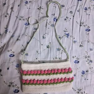 Crochet Tulip Clutch