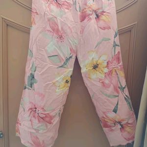 Women Floral Printed Free Size Pyjama