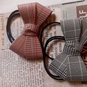 Combo Of 2 Bow Hair Tie