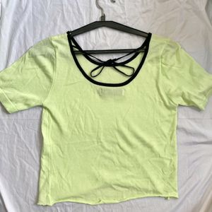 Korean Back Dori Tie Top