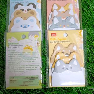 Cute Kawai Animal Theme Sticky Notes