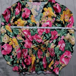 Multicolor Floral Top