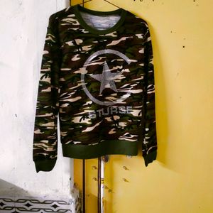 Army Print Top