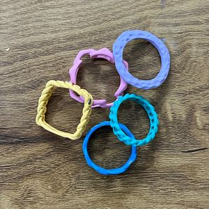 Y2k colourblock Rings