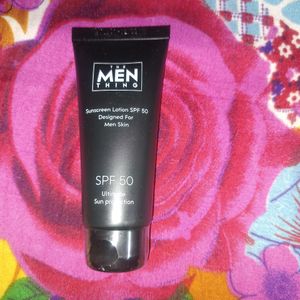 The Men Thing Sunscreen Lotion With SPF 50