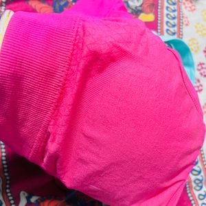 Stylish Pink Color Sports Bra (lighty Padded)