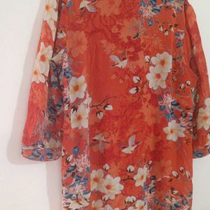 Orange Top Xxl ALine New Like