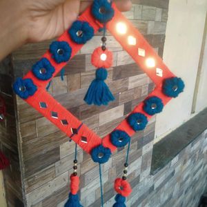 Red 🍒 And Blue 🔵 Wall Hanging