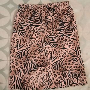 Price down Tiger Print beautiful Skirt for party w