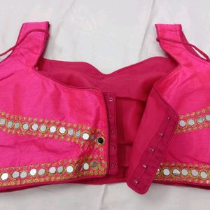 Real Mirror Work Blouse