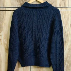 Dark Blue  & Black  Sweater Size-42 (Combo)