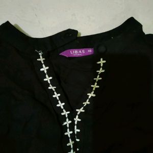 Libas Black Kurti Like New