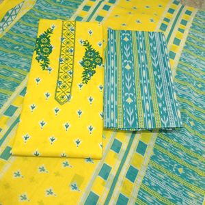 Jaipuri Cotton Suit