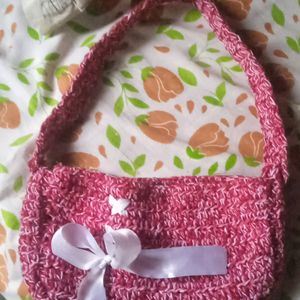 Girls Crochet Bag