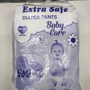 Extra Safe Baby Diaper 34 pieces Medium