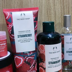 Strawberry Range By The Body Shop