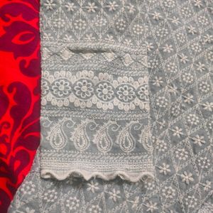 Cotton Embroidered Kurti