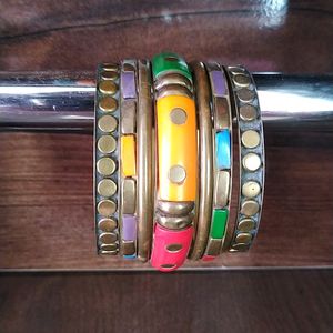 💛Metallic Bangles💫 Elegant And Trendy