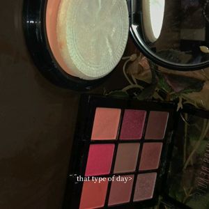 Swiss Beauty Eyeshadow Palette & Purplle Compact