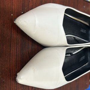 White Formal Pointed Bellies