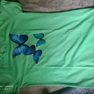 Aster Stylish Butterfly Printed T-shirts.