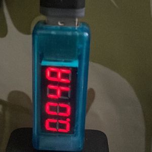 USB Voltage And Current Tester Blue Colour