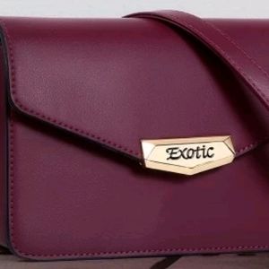 Exotic Maroon Women Sling Bag