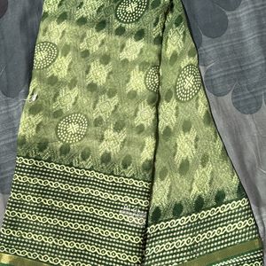 Four Sarees Combo With Blouse Pices