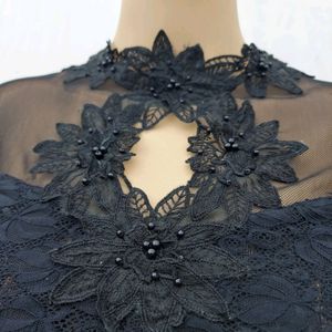 Lace Detailed Top