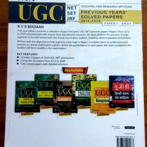 UGC NAT Book