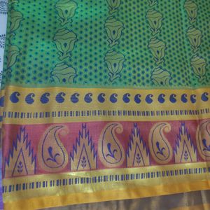 Brand New Banarasi Silk Dhup chav Saree....