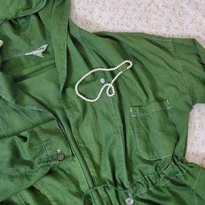 Green Oversized Jacket