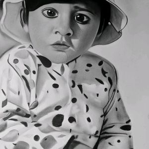 Baby Portrait Art Work