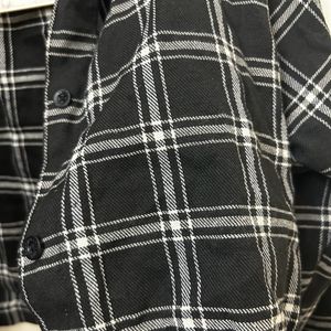 checker Cropped shirt