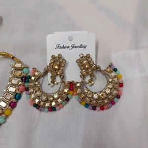 Multi Colour Jewellery Set