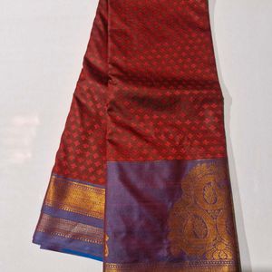 Banarasi Soft Silk Plan Saree (New)