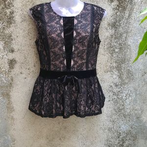 42R. CUTE NET MINI TOP