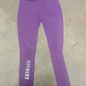 Purple Women/Girls Track Pant