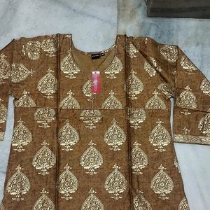 Golden Silk kurti..totally new ..I have 3 colours