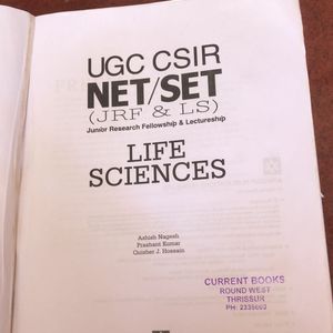 Arihant UGC CSIR NET/SET JRF&LS LIFE SCIENCES Text