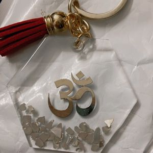 Om Keychain