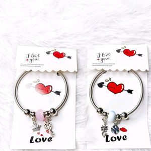 Love Pandora Bracelet Set Of Two