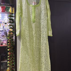 A genuine chikan kari kurta.