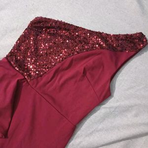 Urbanic Maroon Gown