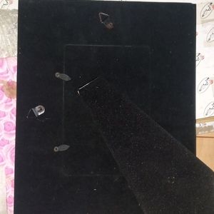 Black Glass Photoframe 8.5* 10.5 Inches