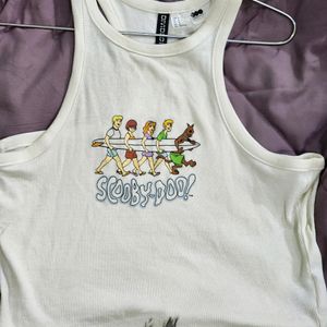 H&M Vest Top Scooby-Doo Print