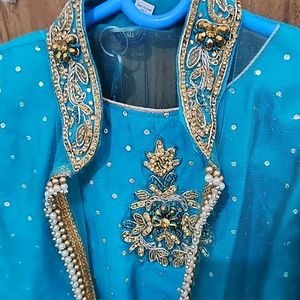 Ethnic Gown With Jacket And